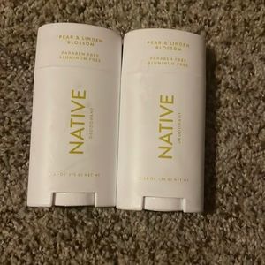2 Pear & Linden blossom Native deodorant
